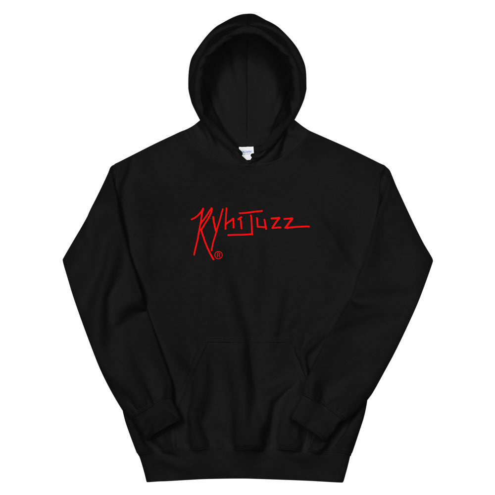 Ryhijuzz Unisex Hoodie Red Print