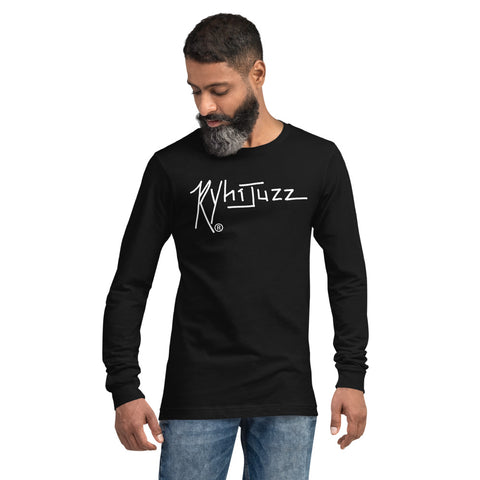 Ryihjuzz Long Sleeve Tee White Print