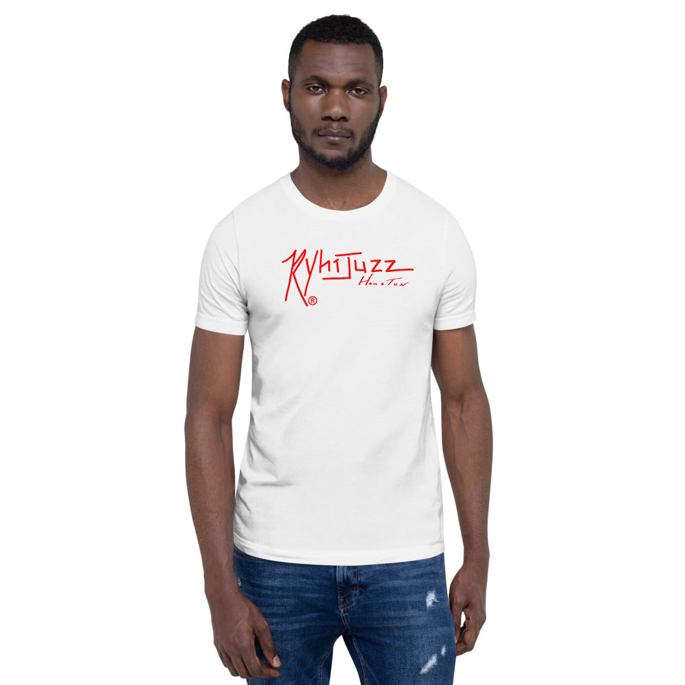 Ryhijuzz Houston T-shirt Red Print Ryhijuzz Houston T-shirt Red Print